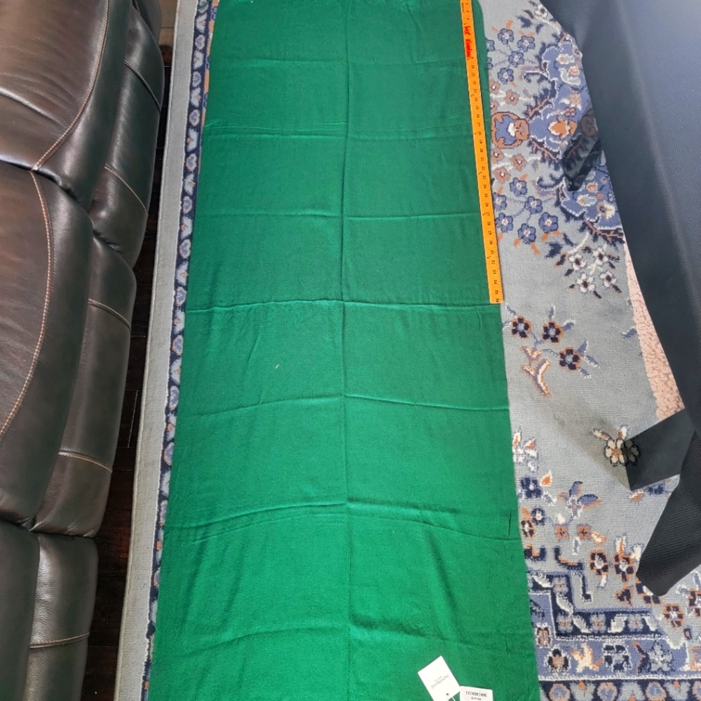 Thom Browne. vintage wool green scarf